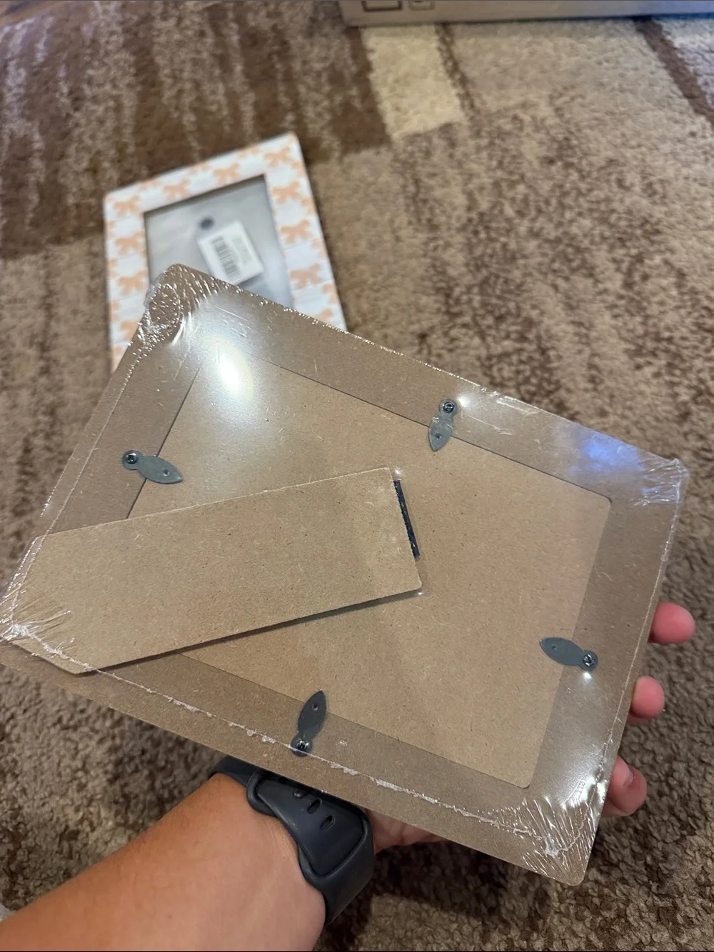 2-Pack - Life Is Better With My Grandma and Orange Bow Wooden Picture Frames
